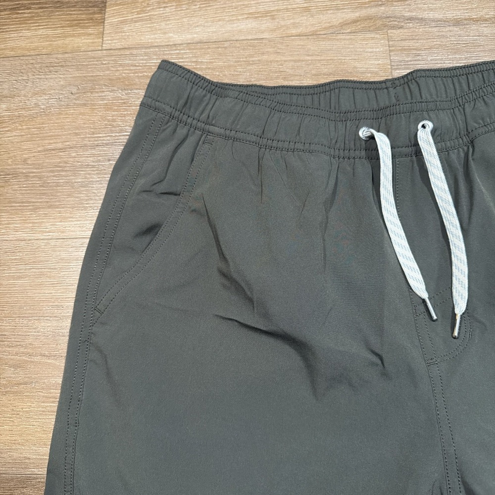 Vuori Mens LARGE Lined Kore Jogger Pants Grey Elastic Waist Drawstring V456 - Picture 4 of 12